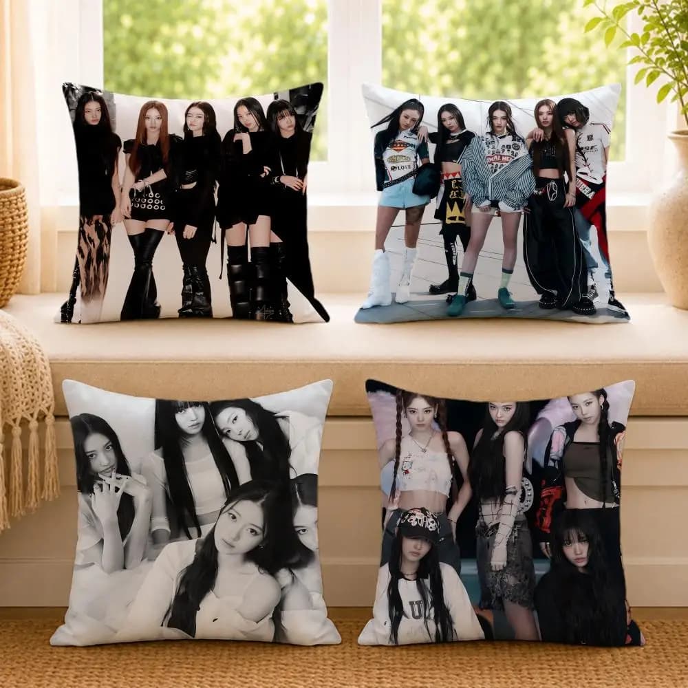 Meovv M-MeovvS Cushion Cover Ultra Soft Pillowcase, Cloud-Like Comfort Fabric with Concealed Zipper