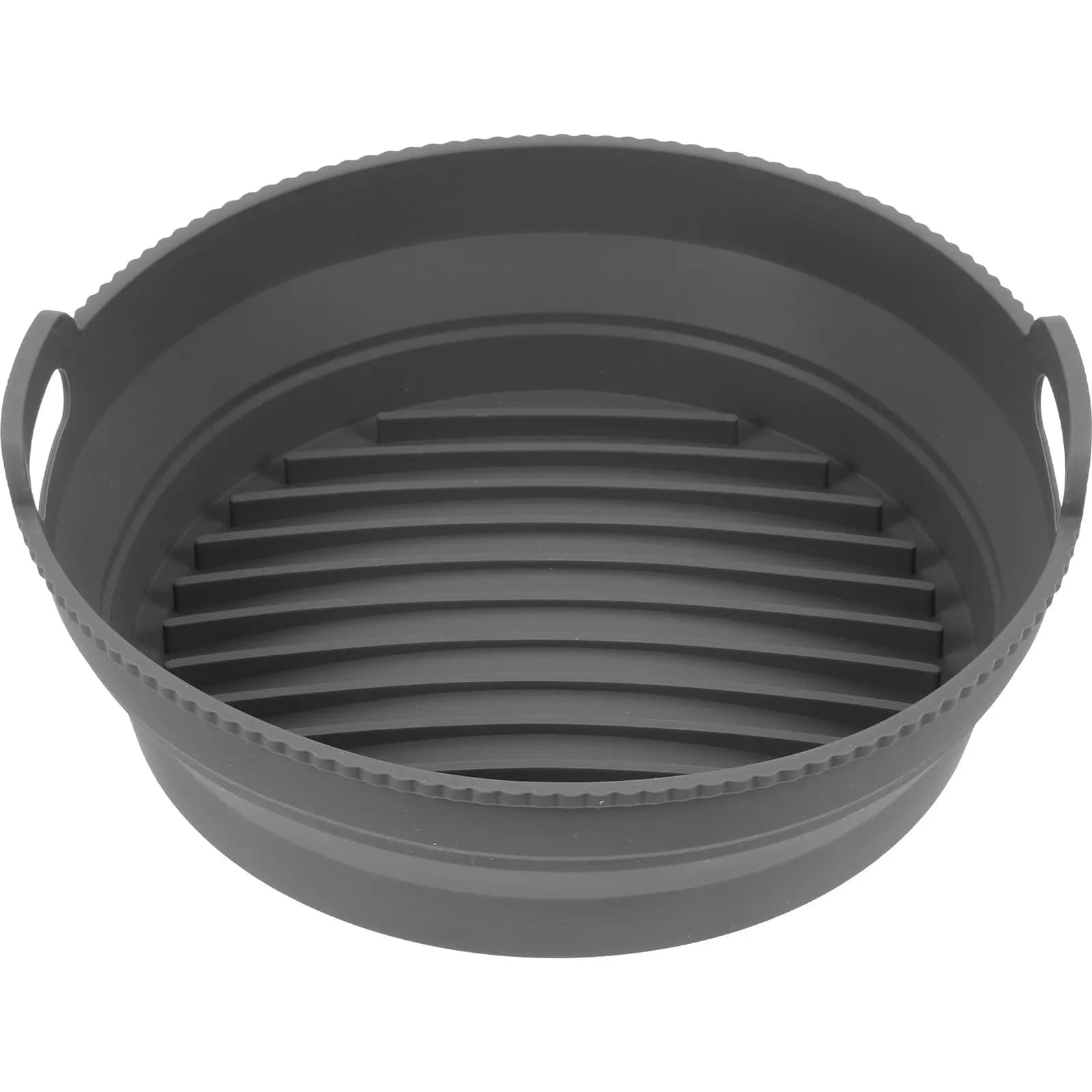 Silicone Air Fryer Basket Liner Foldable Reusable Non-Stick Cooking Baking Mat Kitchen Accessories for Air Fryer Baking Tray