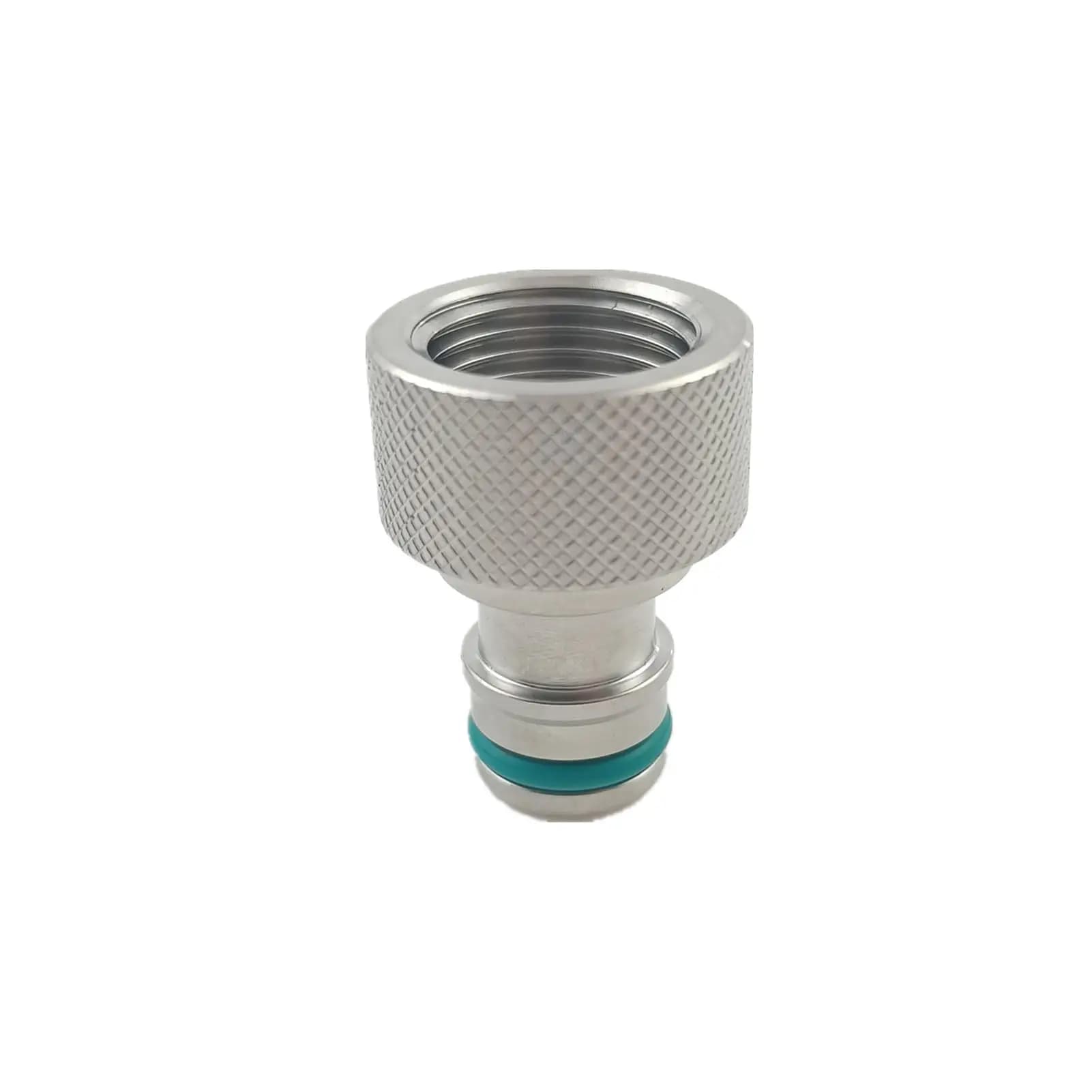 1/2" BSPP Garden Pipe Adapter with SS304 Stainless Steel Quick Link