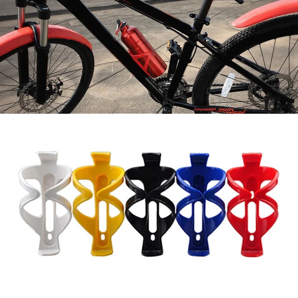 1 Pcs Plastic Bicycle Water Bottle Holder Cycling Bottle Cages For Mountain Road Outdoor Bicycle Accessories