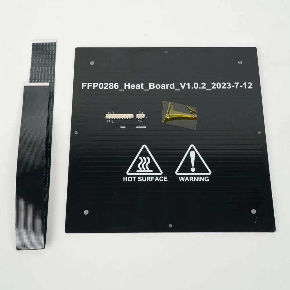 Flashforge 3D Printer Part AD5M Heatbed Heat Platform e cavo riscaldatore per Adventurer 5M 5MPRO Hot Bed