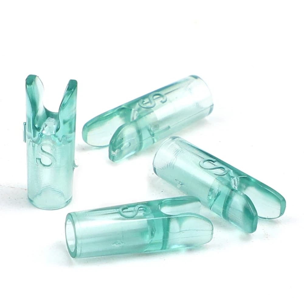 100pcs S/L Archery Arrow Nock Is Used for Various Arrow Shaft Bow Arrow Nock Shooting Accessories