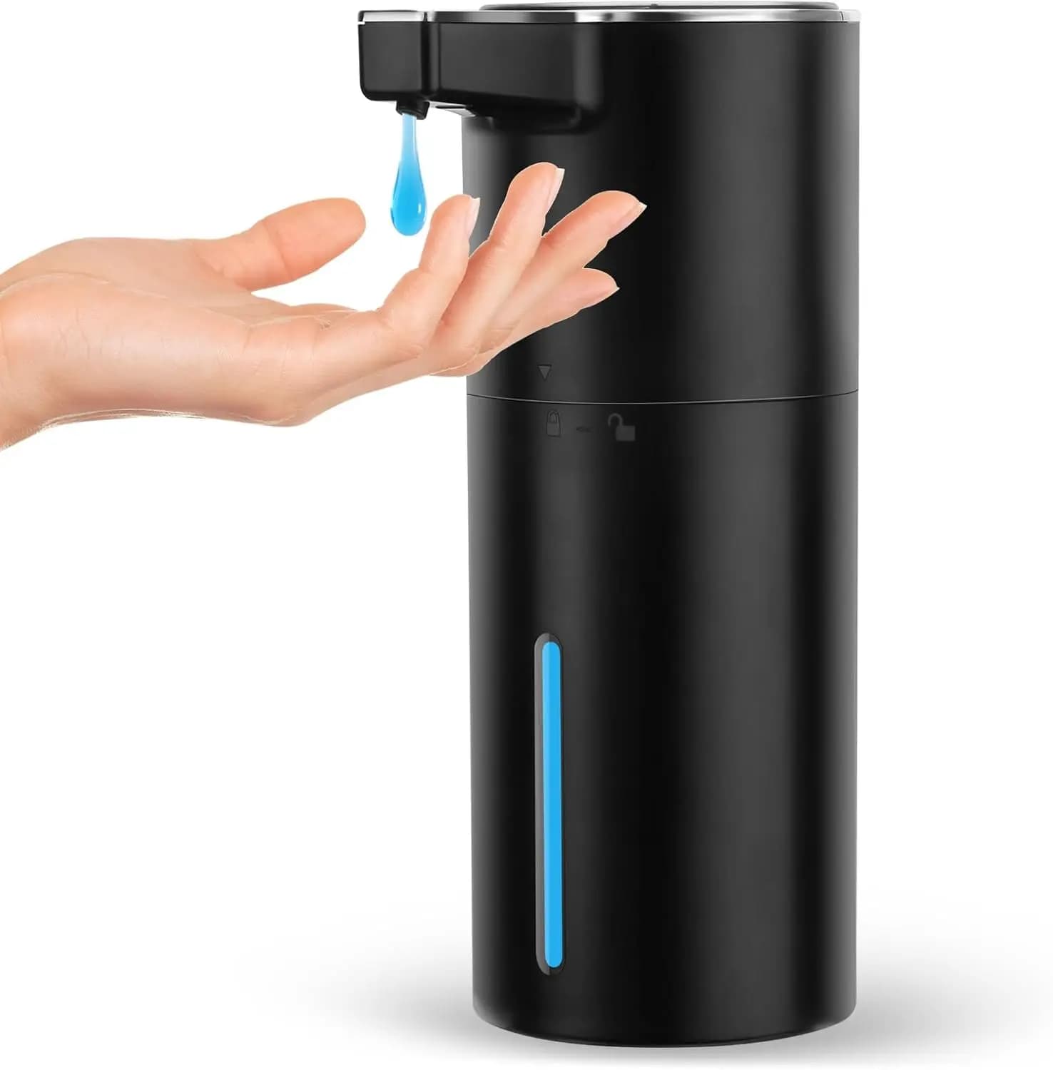 Lavatrice a mano con rilevamento automatico, dispenser di sapone con ricarica senza contatto, tipo sensore, intelligente, di grande capacità, per hotel, elettrico