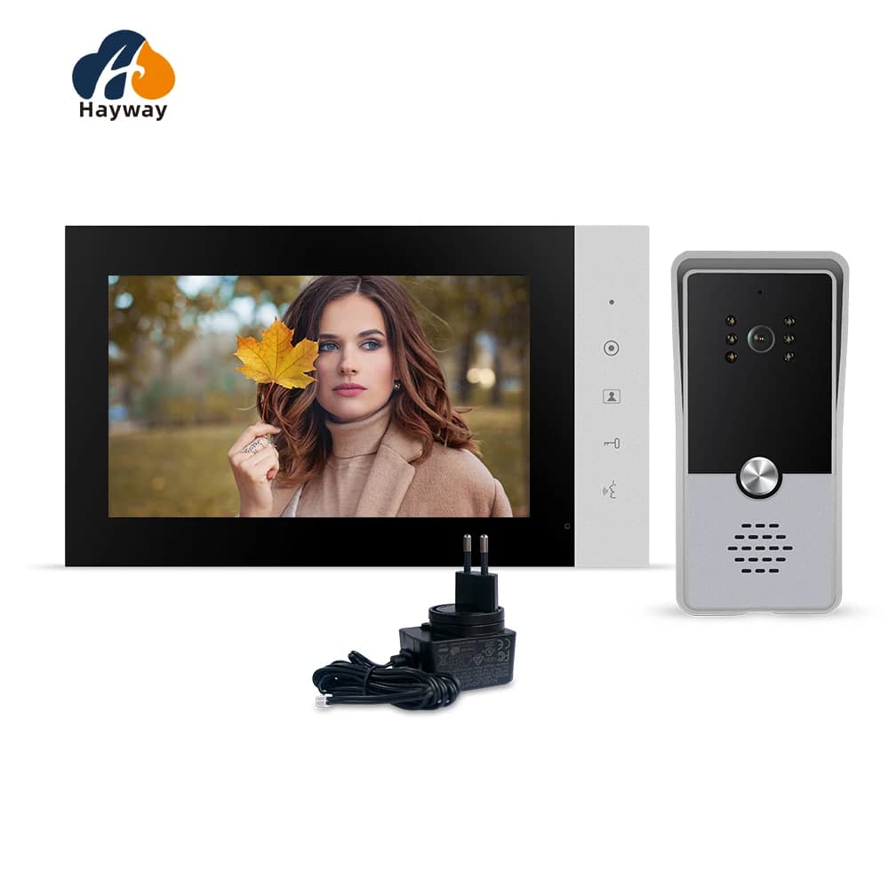 Kit Sistema Videocitofonico Cablato con Telefono Videocitofonico