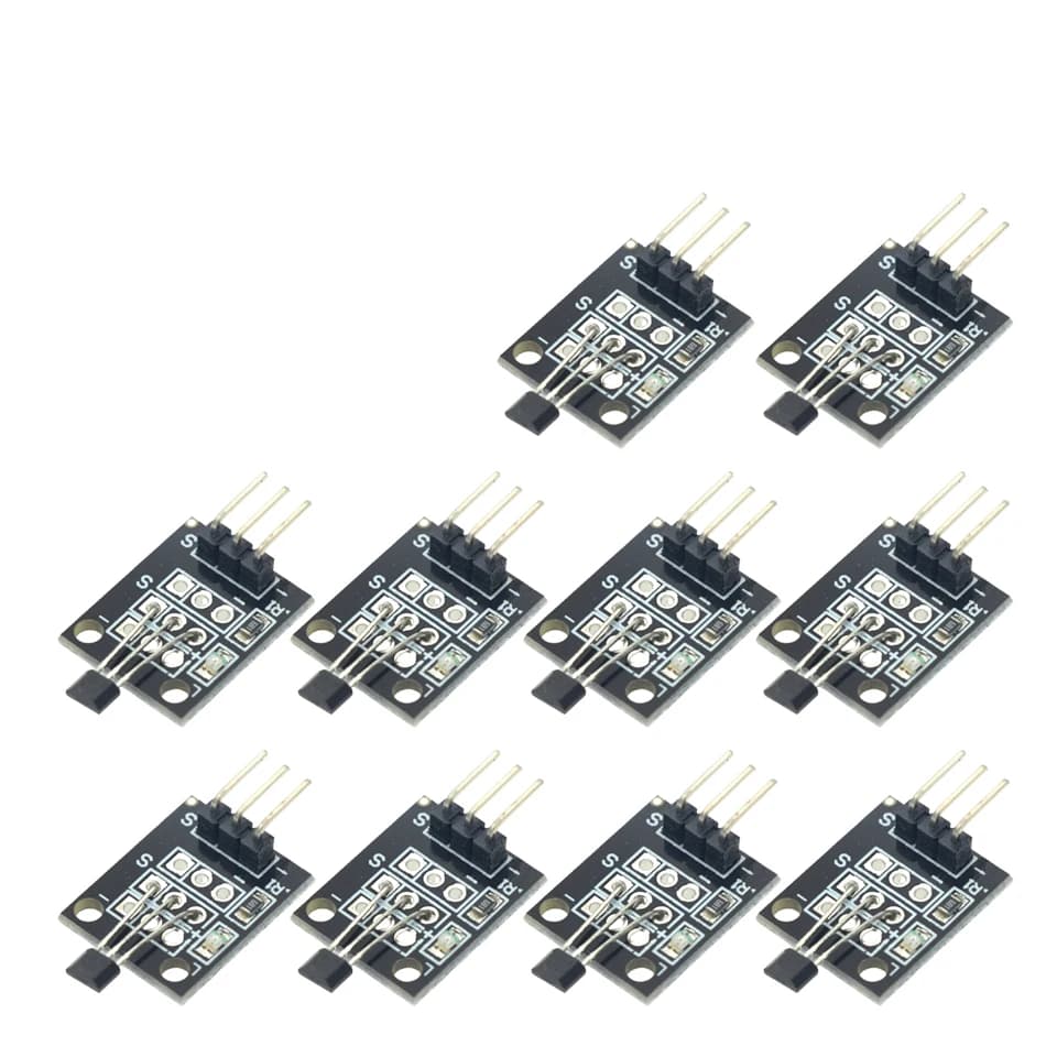 1/5/10PCS KY-003 Modulo sensore magnetico Hall, per Arduino AVR Smart Cars Starter Kit fai da te
