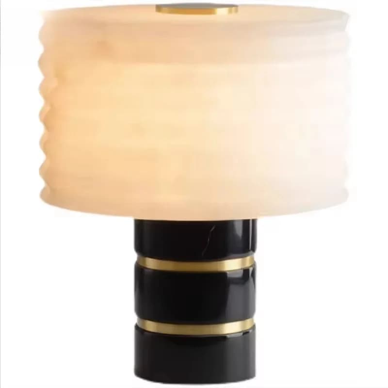 Reading night lamp alabaster table lamp modern bedside table desk hotel home decoration diode table lamp