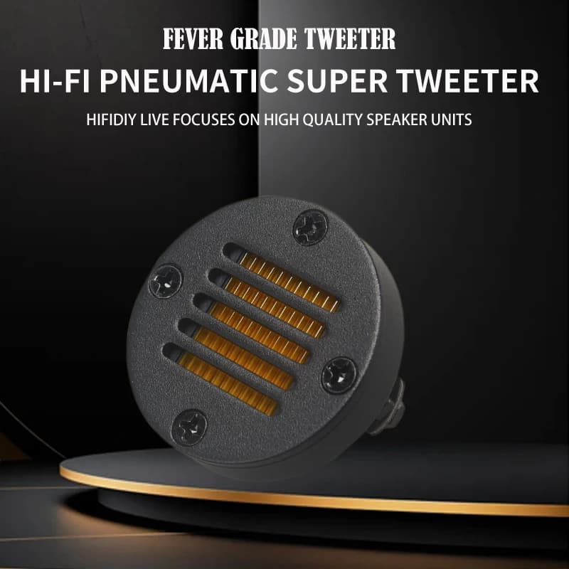 HIFIDIY LIVE Tweeter da 1.5 pollici Air Motion 4 OHM 30W HIFI Altoparlante per alti AMT-40 Super tipo a nastro per audio ad alta potenza