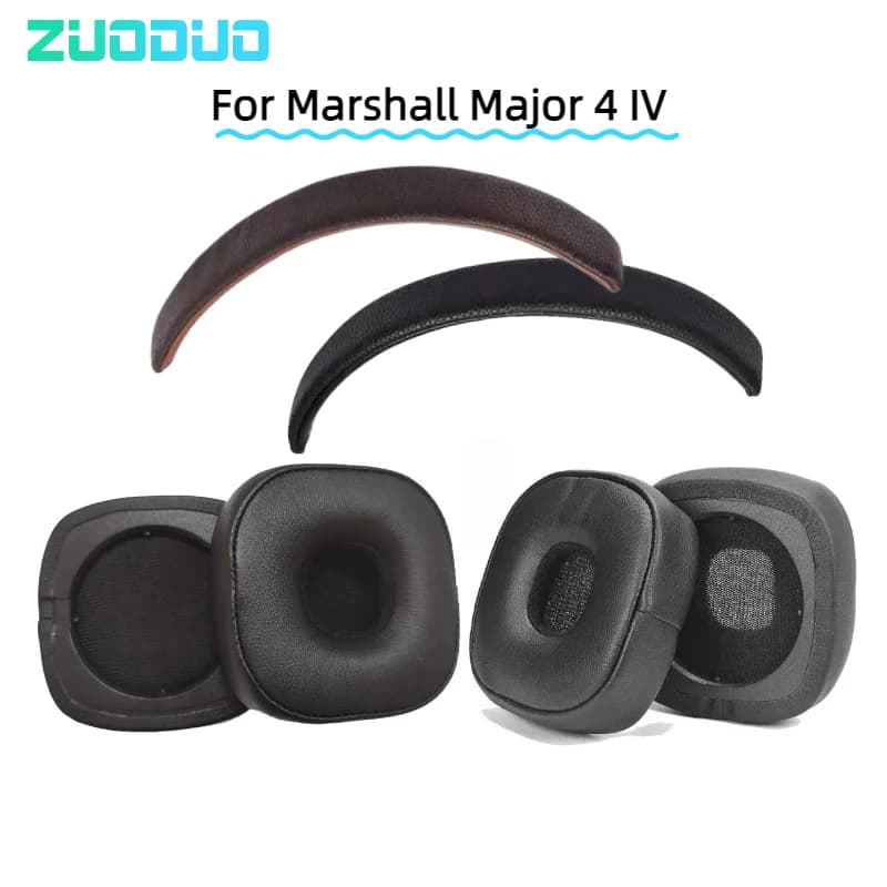 ZUODUO Replacement ear cushions for cushion or headphone belt Marshall Major 4 IV
