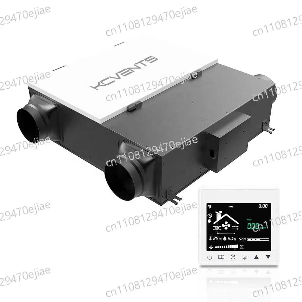Purificatore d'aria HEPA e ventilatore a recupero energetico – Filtrazione PM2.5 con ricambio d'aria fresca