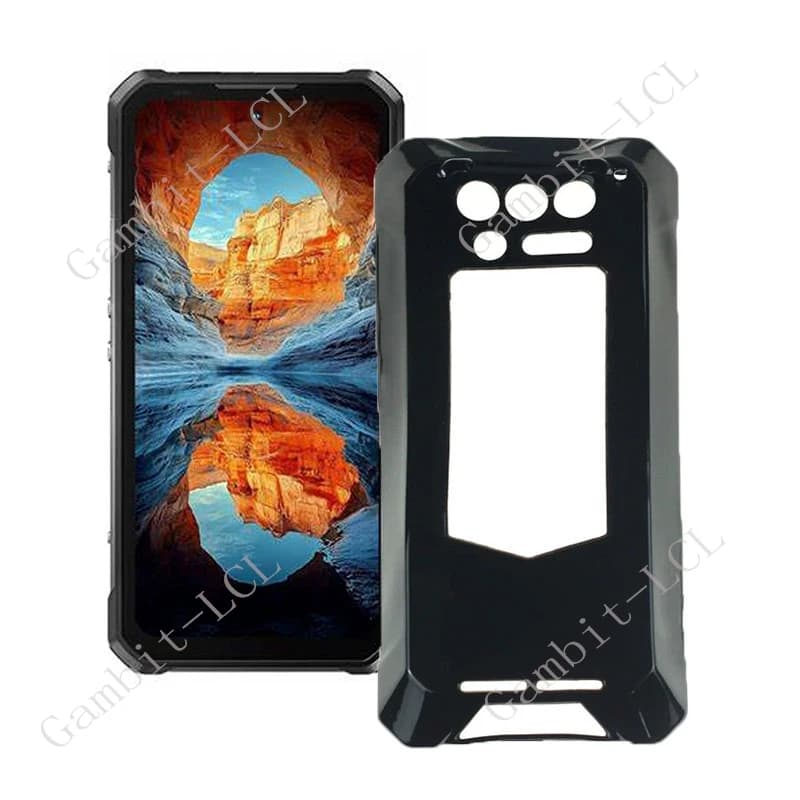 For Oukitel WP100 Titan 6.8" OukitelWP100Titan WP100Titan 2025 Back Ring Holder Bracket Phone Case Smartphone TPU Soft Cover