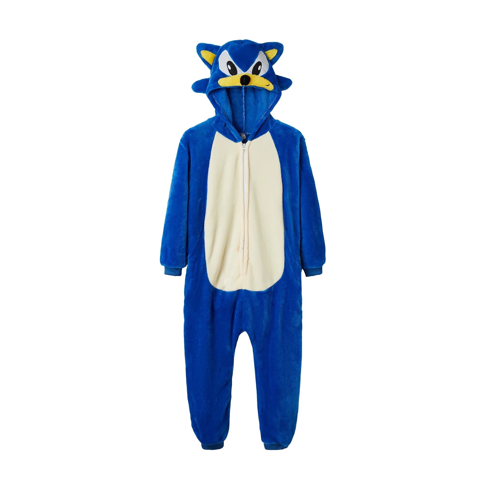 Inverno Sonic Onesies Costumi Cosplay Vestaglie Adulti Kigurumi Tutina Anime Camicia da notte Halloween Animale Cartoon Pigiama Indumenti da notte
