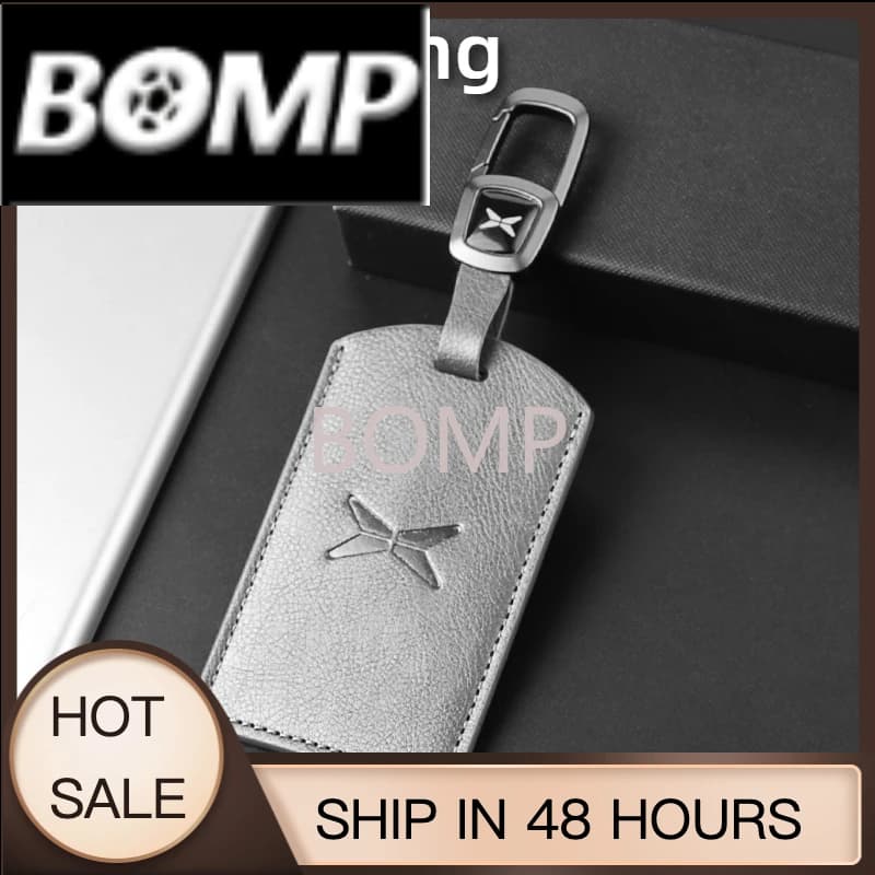 BOMP Fit For XPeng MONA M03 Car Key Card Holder NFC Smart Card Case Suede Protective Shell