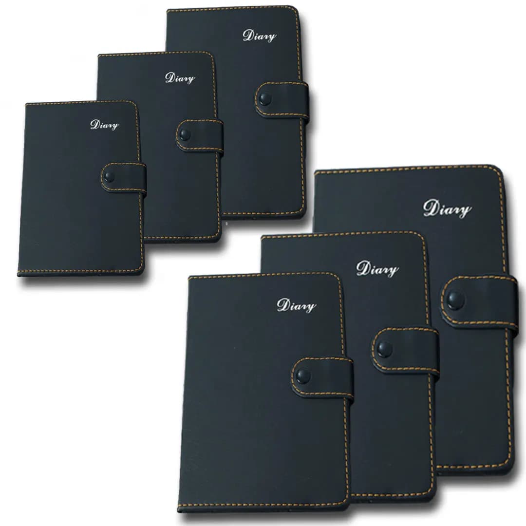 Soft-Touch PU Leather Journal, Pocket Size for Work, Meetings & Daily Use, Great as a Thoughtful Gift for Coworkers