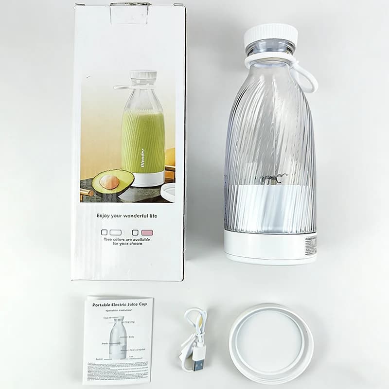 USB electric juicer cup for fresh fruit, small portable juicer for domestic use, multifunctional blender