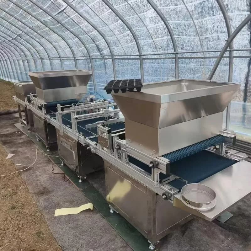 Automatic Flower Trays Seed Planting Machine Nursery Seeding Machine Suction Seedling with CE