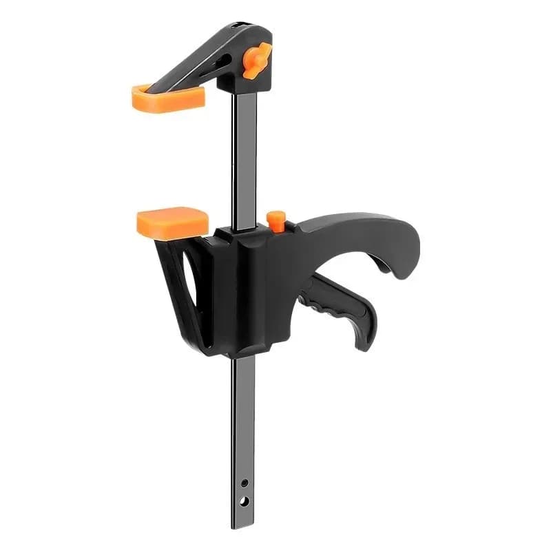 Morsetto rapido per tavola di legno Morsetto fisso in metallo Set di utensili manuali Mini 4 pollici F 5 pezzi Localizzatore di morsetti per la lavorazione del legno Nylon