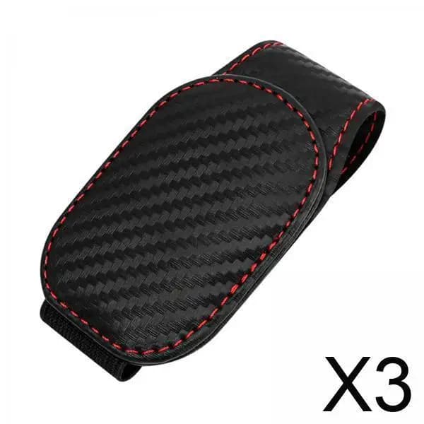 Clip universale per occhiali per visiera parasole per auto, supporto magnetico in pelle PU, organizer compatto per camion e suv