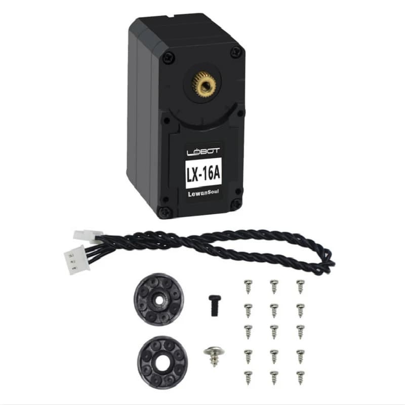 LOBOT LX-16A Bus seriale Micro Servo auto Full Metal Gear coppia elevata 19KG 240 gradi telecomando RC parti Robot per bambini
