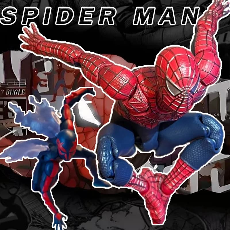 1/12 KO MAFEX Serie Spider Man Action Figure Articolate Modello Kit Desktop Ornamento Ragazzo Sorpresa Giocattoli Alla Moda Regali Da Collezione