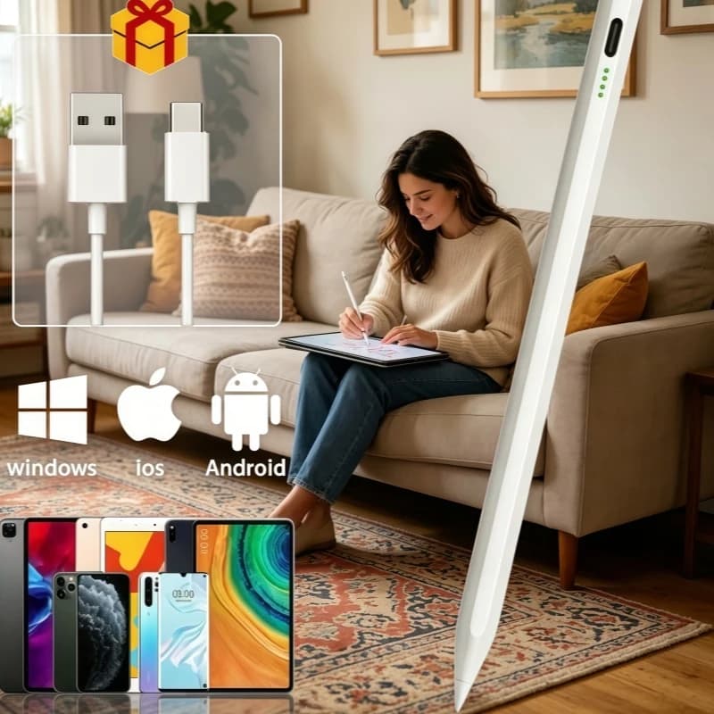 Universal Stylus Pen For Android IOS Capacitive Screen Touch Pen For iPad Apple Pencil For Huawei Xiaomi Samsung Tablet Pen