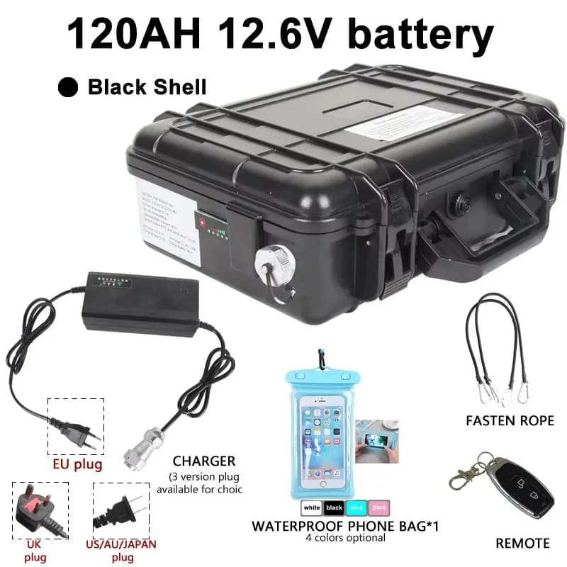 Bestseller Direttamente dalla Fabbrica: Accessori per Connessione Motore a Pagaia per Kayak 12V 120AH con Batteria al Litio ​