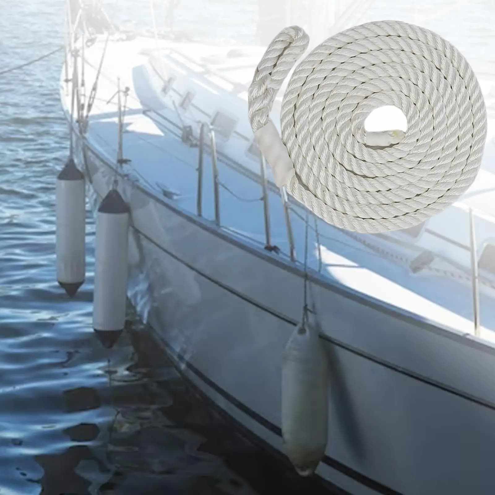 Boat Line with Loop Boat Rope 9.5mmx2M Marine s Ropes Boat