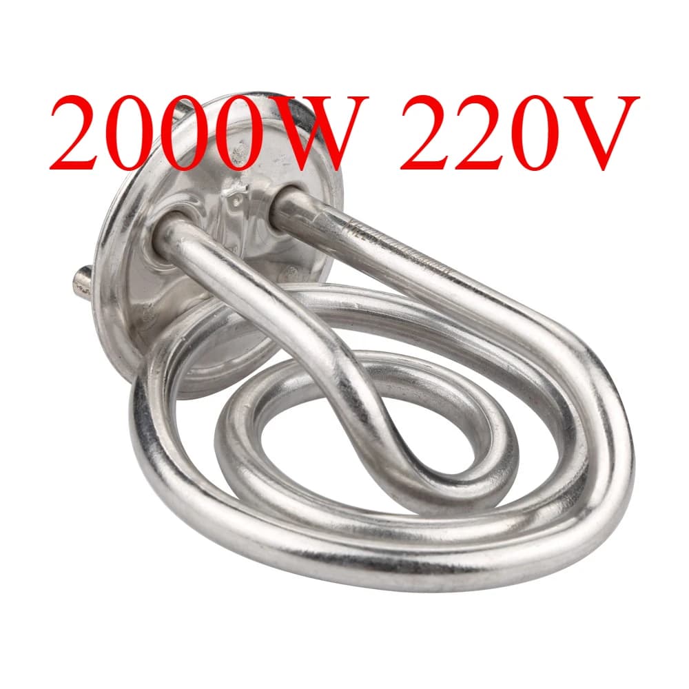 Original 2000W 220V Stainless Steel Coffe Maker Heater Accessories Electric Heat Exchanger Kettle Machine Parts