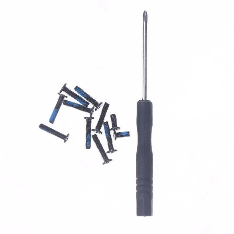 1 set di viti di ricambio per custodia inferiore - Set di viti nere per laptop per modelli TUF FA706, FX706