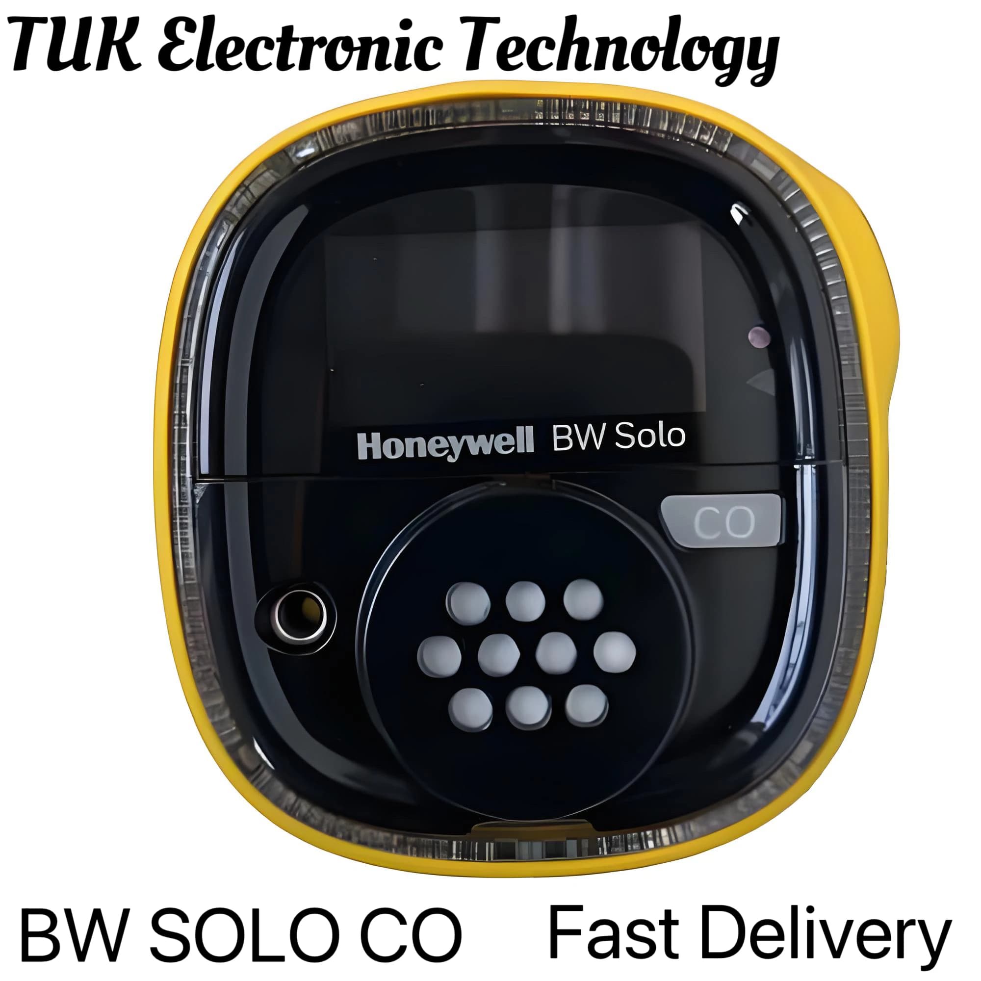 Honeywell BW SOLO BWS2-M-Y Carbon Monoxide CO Gas Detector Single Gas Portable Alarm Sensor for Safety Equipment