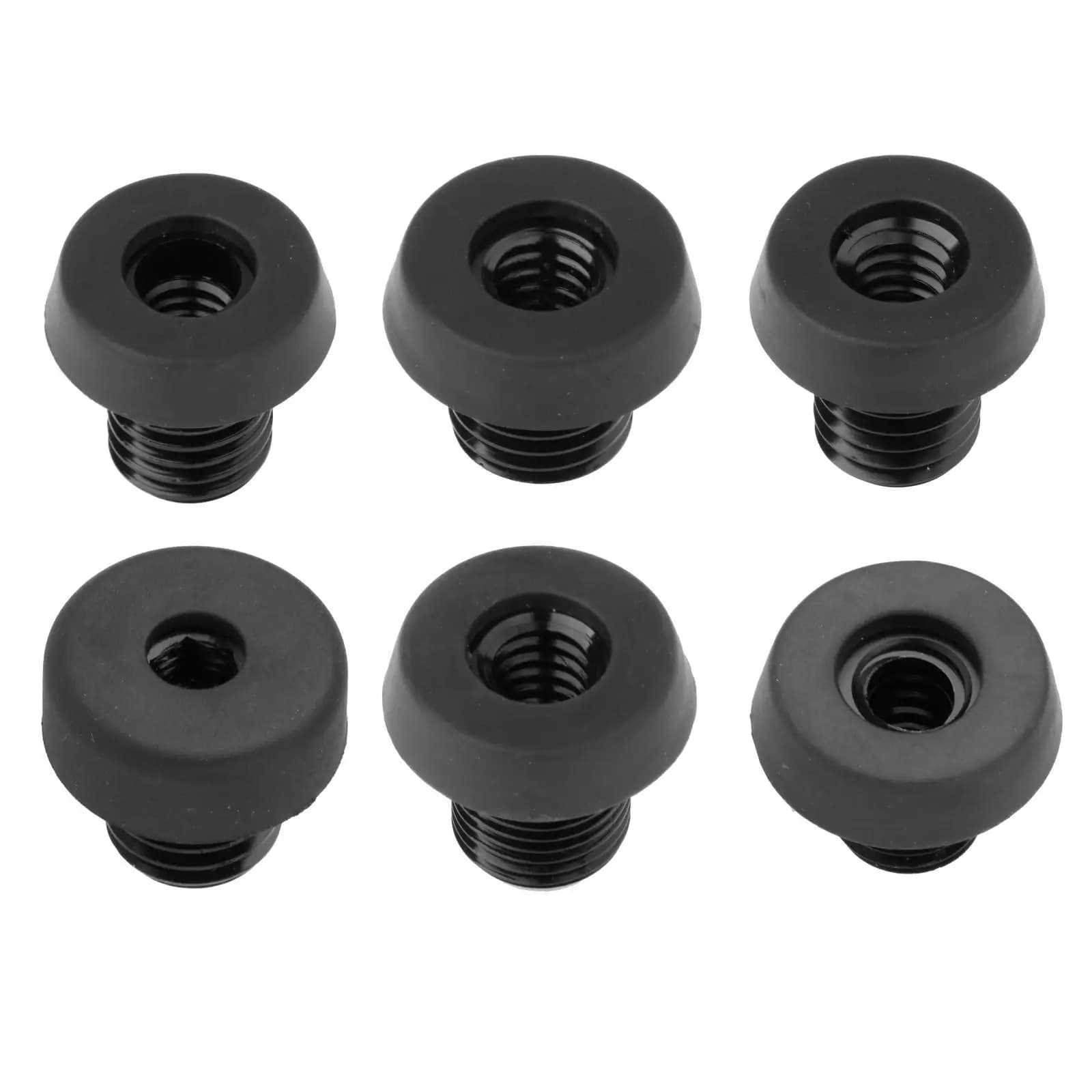 Durable Pool Cue Extension Bottom Plug Aluminum Rubber Billiard Bumper for Cue Protection and Replacement