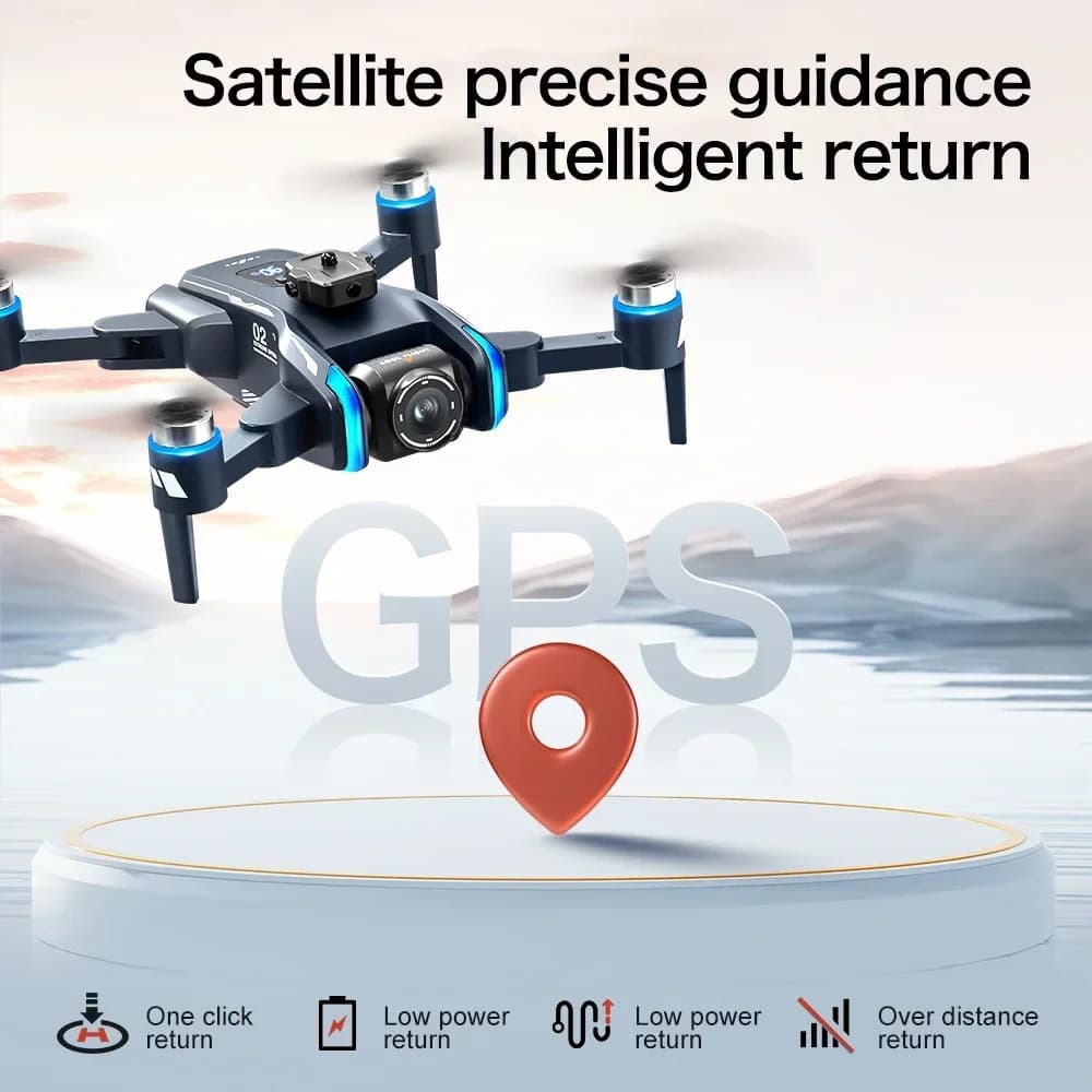 Drone GPS Lenovo XT808 con Doppia Fotocamera HD 4K, Motore Brushless, WIFI 5G FPV, Quadricottero RC Pieghevole, Giocattolo