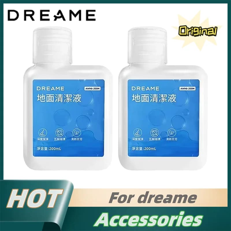 200ml Original High-Efficiency Floor Cleaning Solution For Dreame X40 Ultra X50 Ultra L10s Ultra L20 Ultra & X40 Pro Ultra Robot