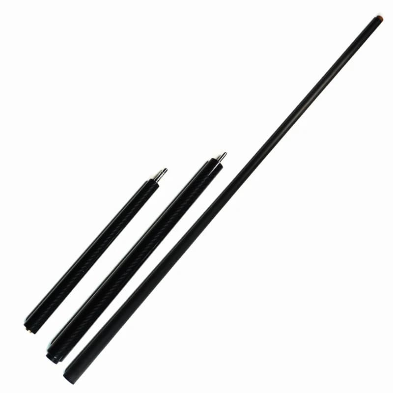 Stecca da Biliardo OKHEALING in Fibra di Carbonio - Giunti Radiali/Uniloc, Punta da 12,9mm, Peso Regolabile, per Club di Biliardo