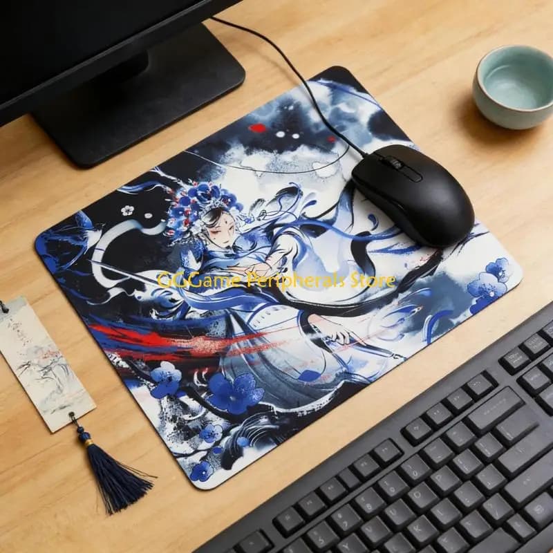 U55B Esportstiger Superfici lisce Tappetino per mouse in gomma Tappetini per mouse da scrivania Kunlun per giocatori 480x400x4mm