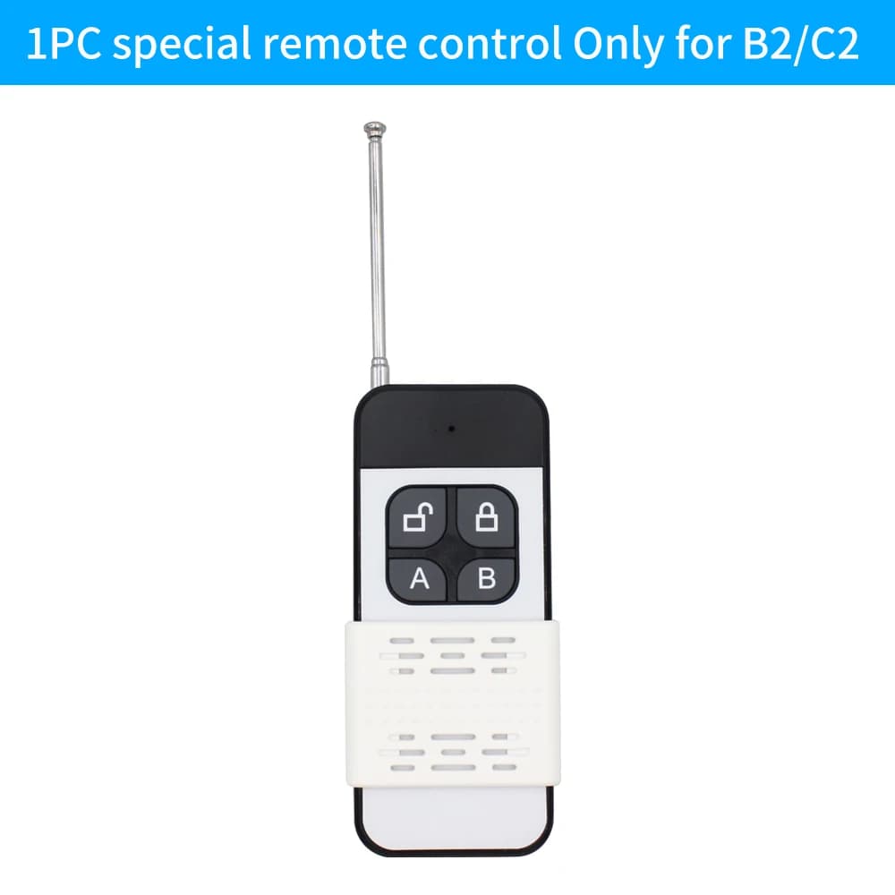 Telecomando Wireless 315MHz DC12V speciale per porta in vetro Smart Lock B12 C2 apriporta trasmettitori accesso chiave remota