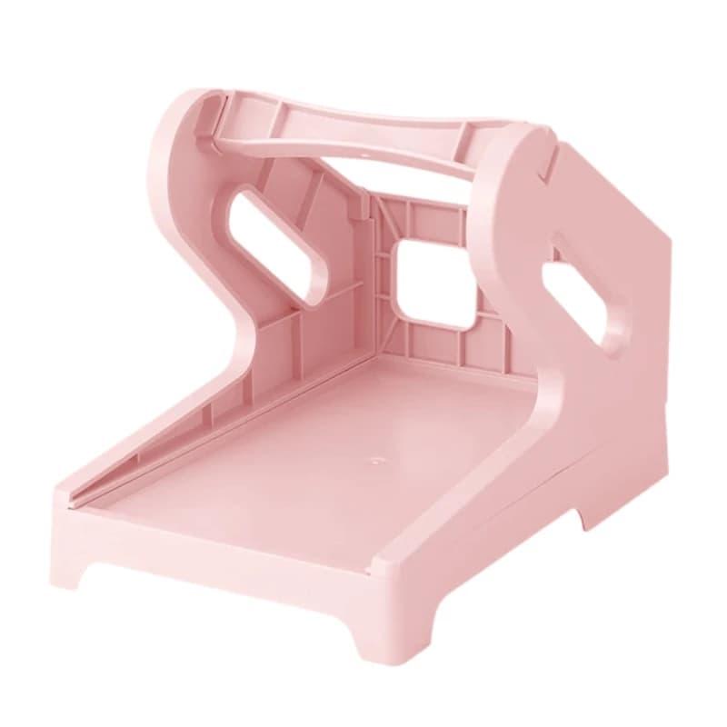Porta carta per etichette in rotolo esterno Porta carta pieghevole a ventaglio 2 in 1 per stampanti per etichette da tavolo Stampanti per ricevute termiche
