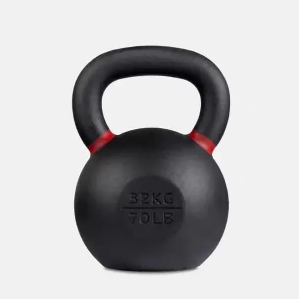 Kettlebell Rigido Professionale in Ghisa Massiccia da 20 kg per Fitness Uomo e Donna, Sollevamento Pesi, Squat e Allenamento Glutei