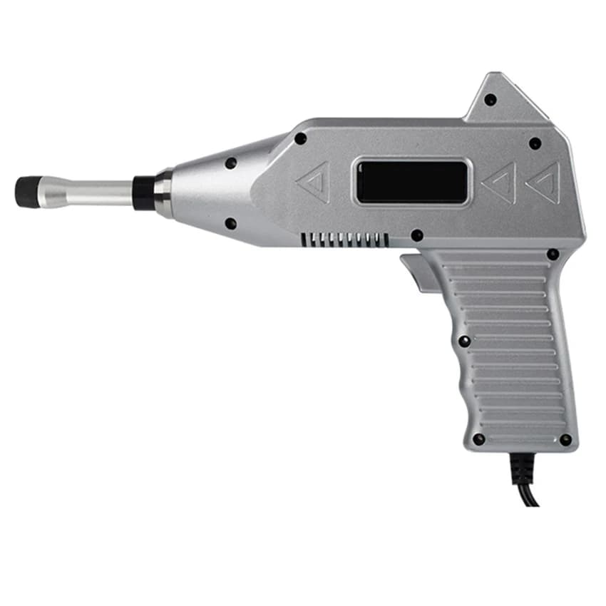 1500N Electric Chiropractical Massage Gun to Relieve Pain Control Tool Chiropractical Interface English
