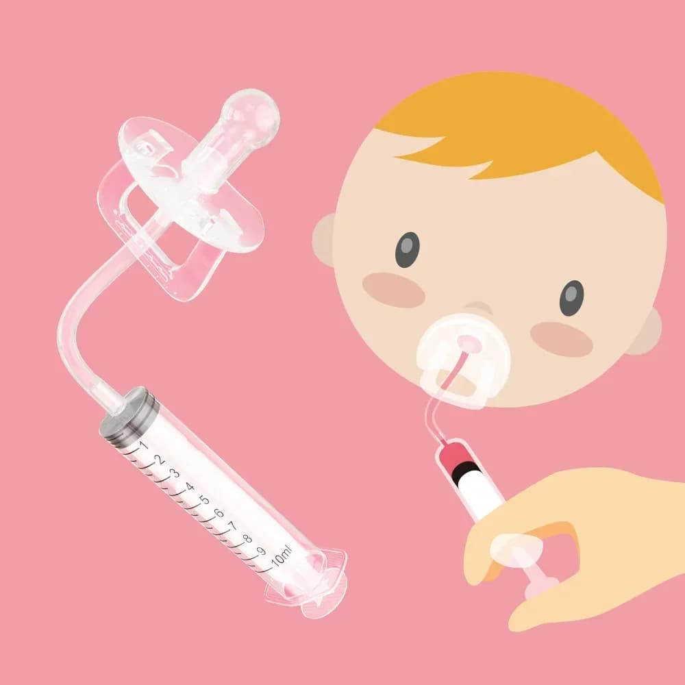 Baby Care Kids ciuccio alimentazione Smart Medicine Dispenser ago spremere medicina contagocce Dispenser Feeder accessori per bambini