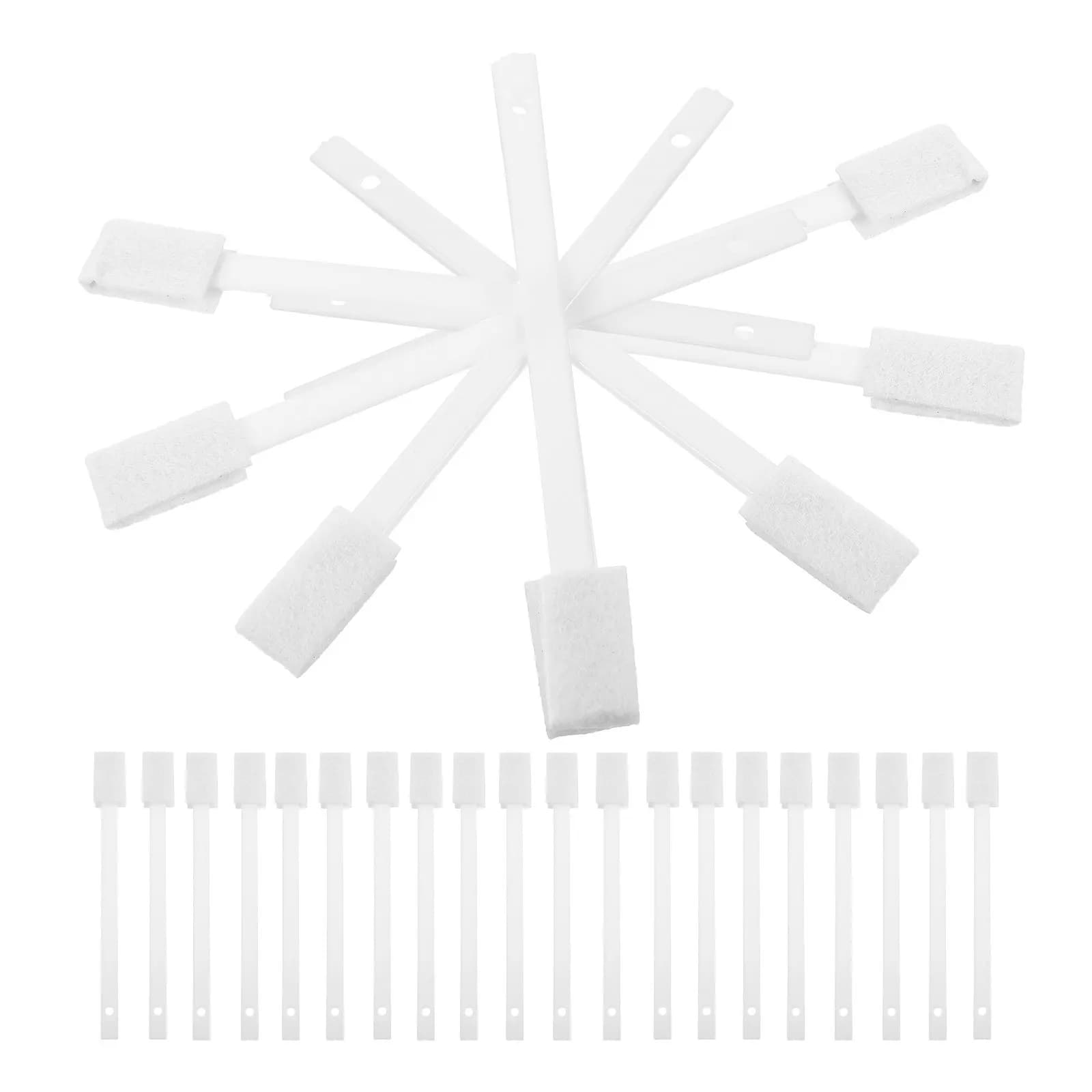 30 Pezzi Spazzole Monouso per la Pulizia del WC, Strumento Manuale Flessibile con Testa Sottile per Fessure, Scanalature, Persiane, Vasca da Bagno e Lavandino