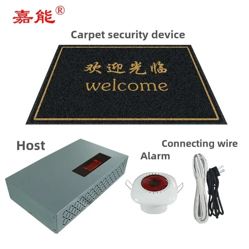 Sistema EAS AM 58KHz in stock, tappeto sonoro antifurto per supermercati, sensore impermeabile con allarme per porte, per negozi di abbigliamento