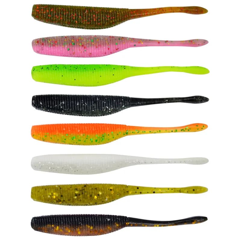 Esca da pesca Sway Tail Fish Esca morbida 7,5 cm 9,5 cm 11,5 cm Aggiungi sale Verme Esche artificiali Lotto 5 pezzi VENDITA