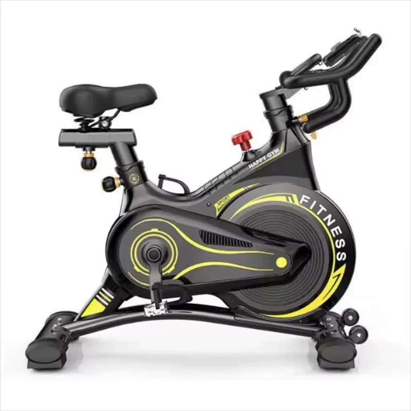 Bici da spinning con resistenza alla trasmissione a cinghia magnetica di fascia alta Biciclette fissa con monitor digitale intelligente