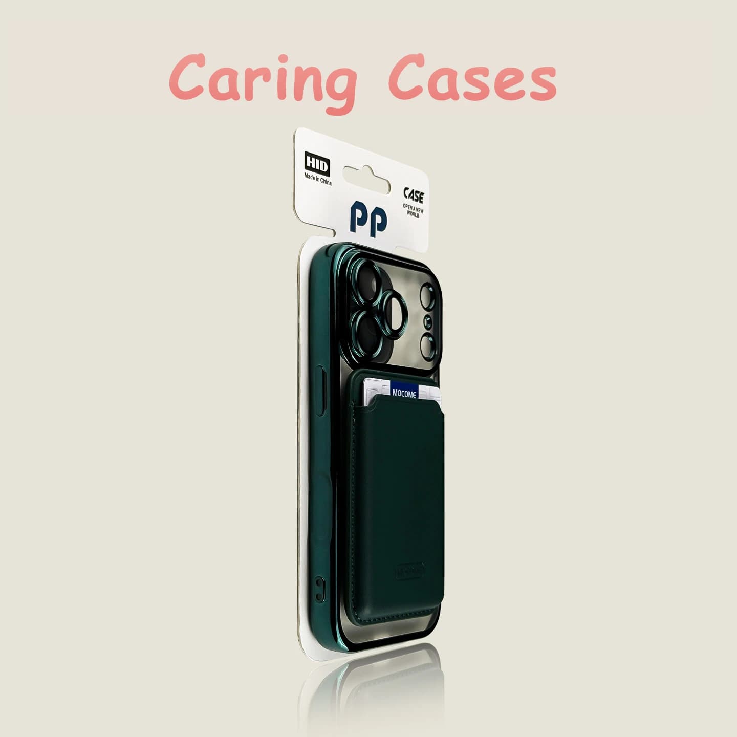 Per iPhone 17 Pro Max Custodia nera con motivo CD Porta carte magnetiche Cover premium placcata con scudo dorato con iPhone 16 15 14 13 12 11