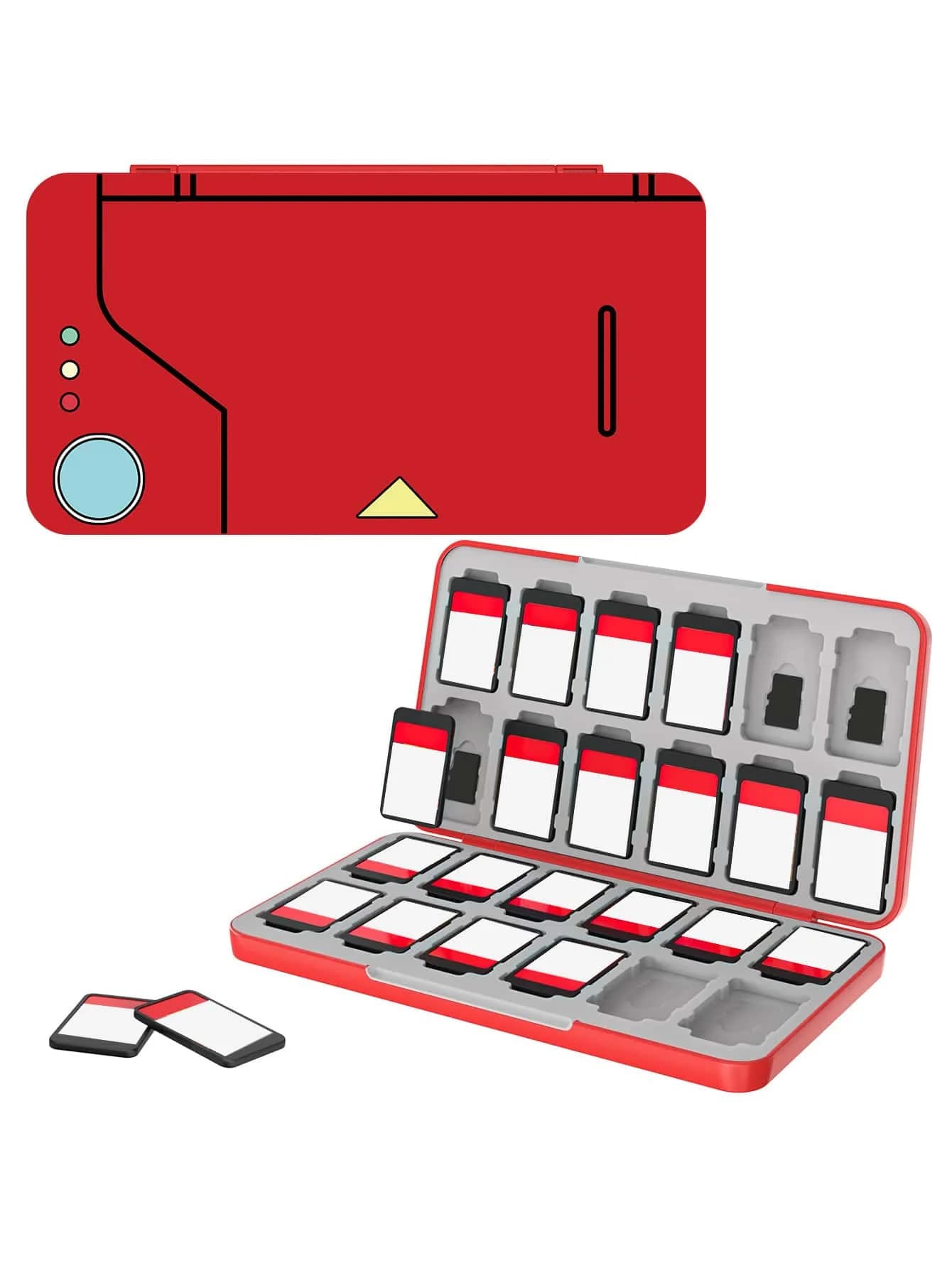 Suitable for Magnetic Absorption Card Reader Switch 24 in 1 Red