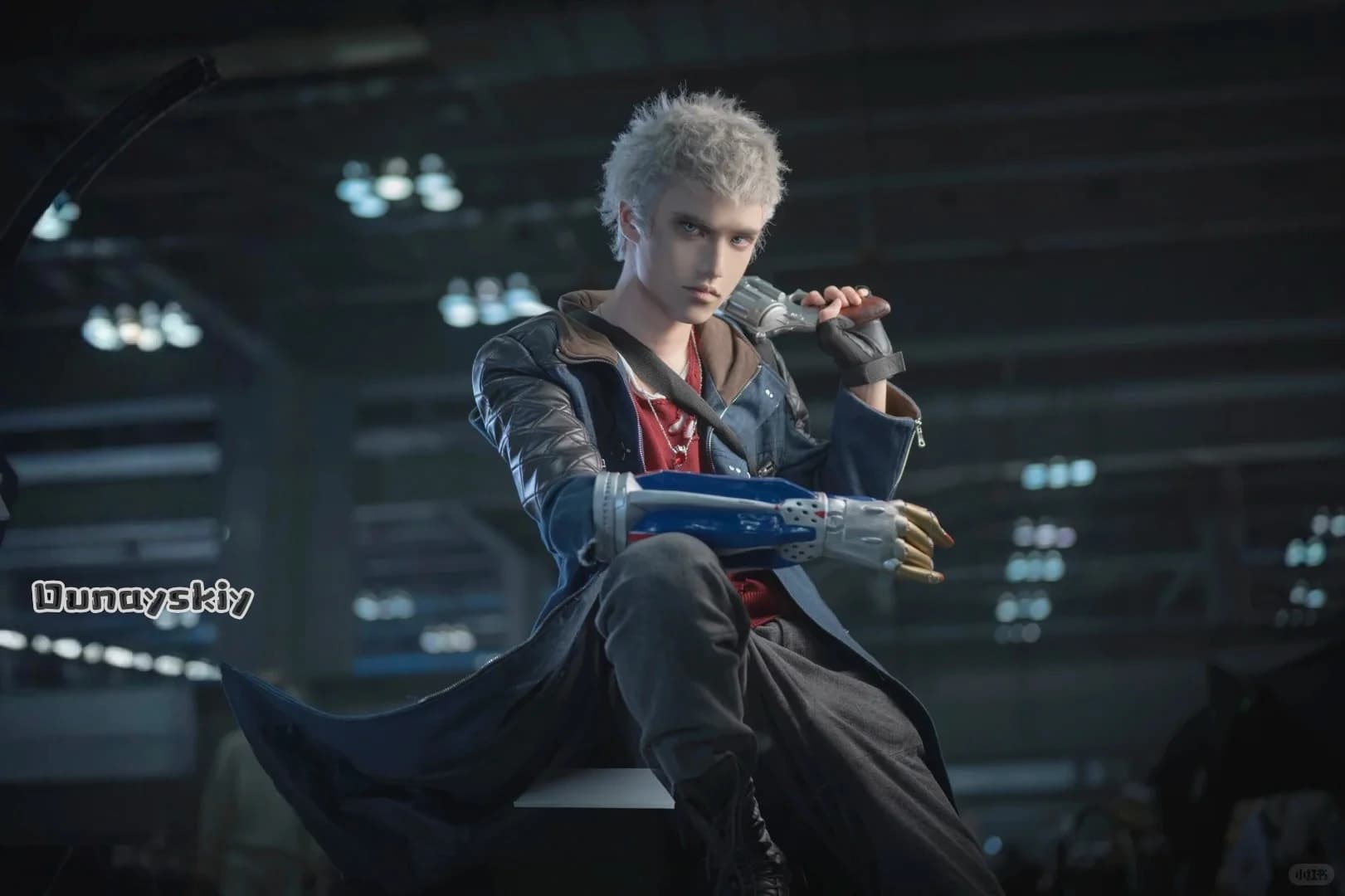 Dream ZS@AThe ghost Cry Black Cosplay Coat Trench Coat Halloween Game Outfit Man Soul Outfit.acket Party Costume Adult Game