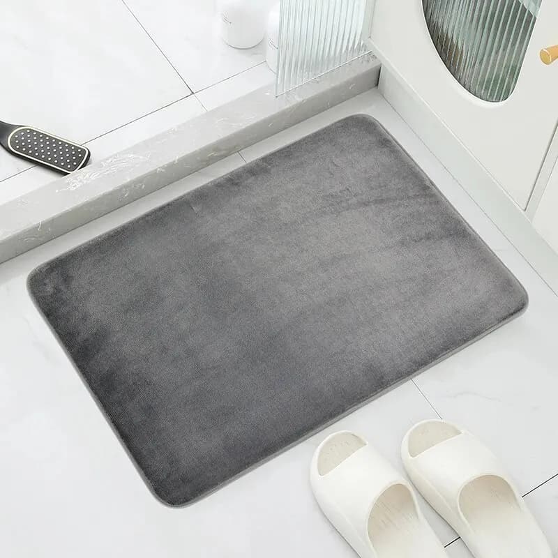 Elegant memory foam bath mat: non-slip carpet, stain resistant, soft and comfortable for home decoration: perfect for bathroom, bedroom, kitchen