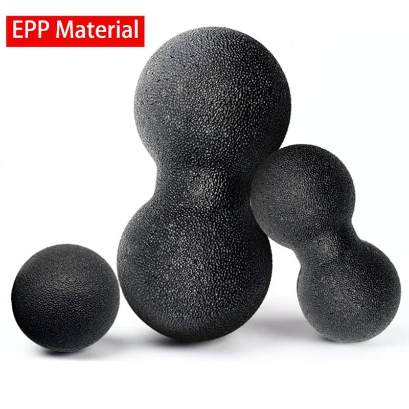 Nuova Serie di Palline per Massaggio a Forma di Arachide, Rullo per Massaggio, Attrezzatura per Terapia, Relax, Sport, Fitness e Yoga