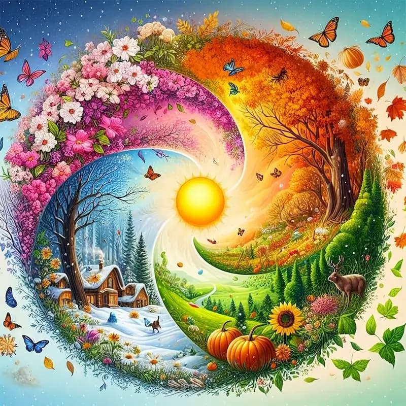 GATYZTORY 5D DIY Diamond Painting Kit Landscape Full Square & Round Diamond Mosaic Embroidery Cross Stitch Home Decor