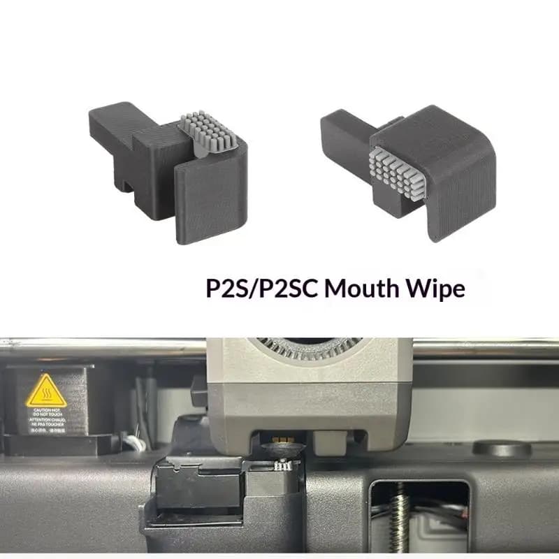 Set da 1/2/4 Spazzole in Silicone per Pulizia Testine di Stampa, Accessori per Stampanti 3D P2S